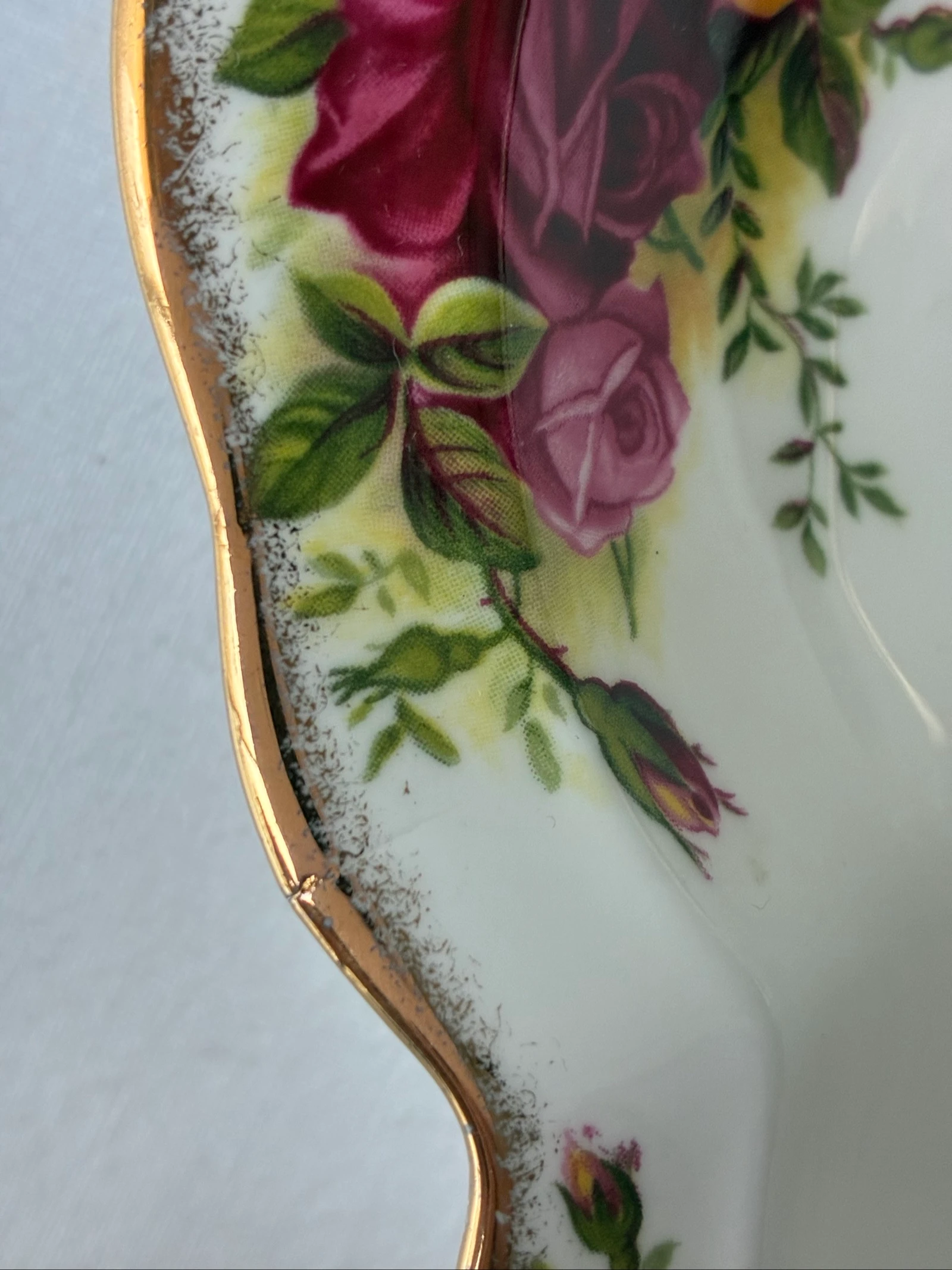 Royal Albert Old Country Roses Bonbonschaal / Bladvorm Serveerschaal – photo 3
